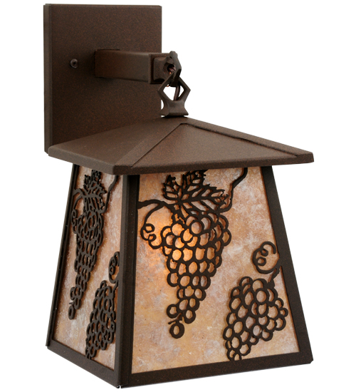 115361 7.5 In. W Stillwater Grapes Hanging Wall Sconce