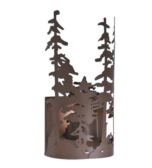 107625 11 In. W Tall Pines Wall Sconce