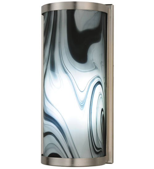 112990 5.5 In. W Cylinder Noir - Brushed Nickel Led Wall Sconce