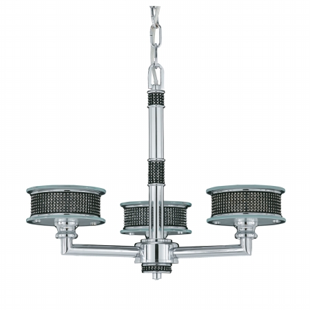 Triarch International 29488 Vegas 3 Light Chandelier