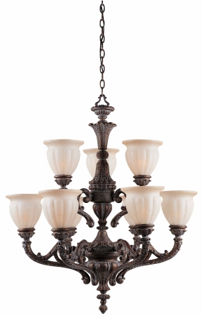 Triarch International 31024 Sultan 9 Light Chandelier