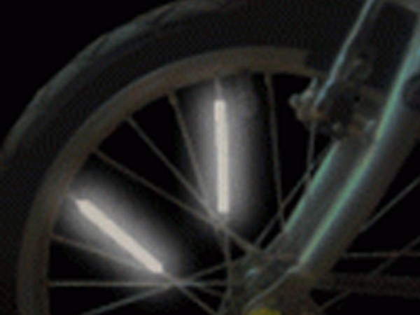 Pack Of 10 Bike Spoke Reflectors