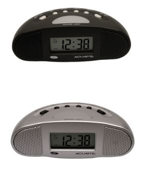 Chaney 19958 Assortment  Digital Alarm Clocks  BlackSilver