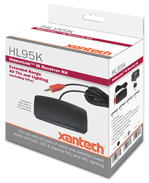 Xantech Corporation HL95BK Hidden Link Universal IR Receiver Kit