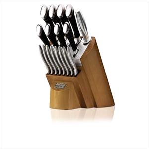 Chicago Cutlery 1090390 Chicago Cutlery Fusion 18pc Block Set by Chicago Cutlery