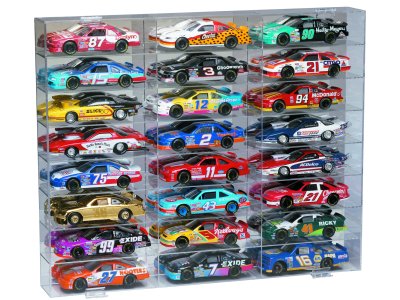 24 Slot 1-24 Scale Display Case