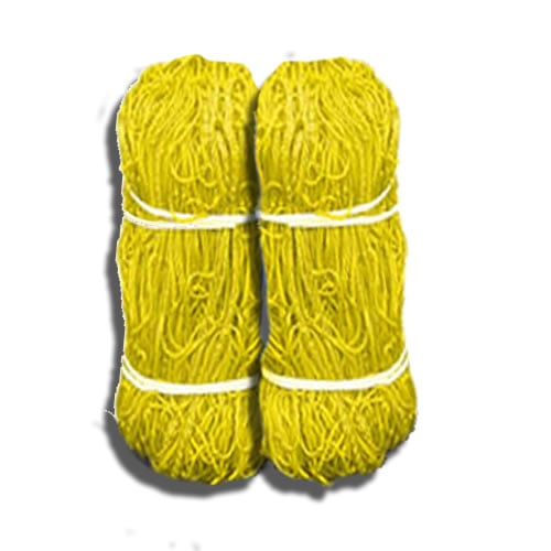 Jaypro Sports SN40Y 8 x 24 Official Size Soccer Net  4mm Braid  Yellow
