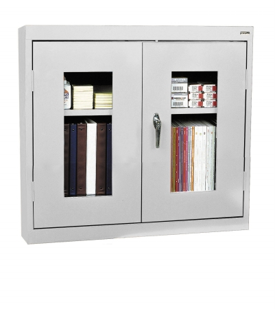 Sandusky WA1V30122605 Clearview Wall Cabinet Dove Gray by Clearview