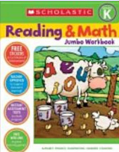 Scholastic 978-0-439-78599-0 Reading & Math Jumbo Workbook - Grade K