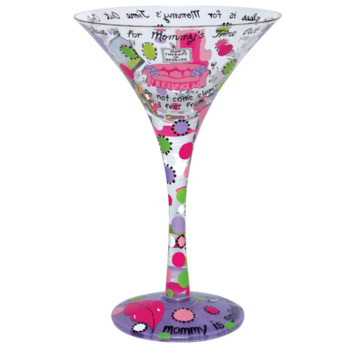 Lolita GLS45595K Mommys Time Out Martini Glass