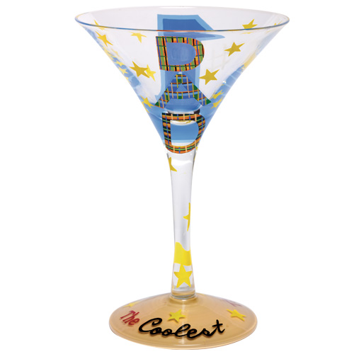 Lolita GLS45595L No. 1 Dad Martini Glass