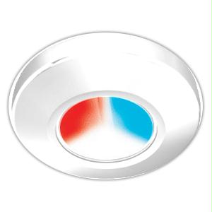 Profile P1120 Tri-light Surface Light - Red- White- Blue Light- White Finish