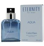 Eternity Aqua By Edt Spray 3.4 Oz