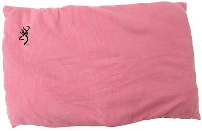 Browning Camping 7999102 Fleece Pillow Pink