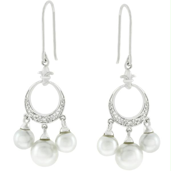 Jewelry Design JGE01643RC84 Pearl Chandeliers