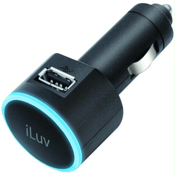 ILUV IAD519BLK IPAD USB DC CAR CHARGER
