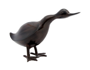 Hello Duck Statue - Bronze Aluninum