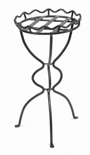 Achla VPS05 Virginia Plant Stand Patio Accent  Graphite Powdercoat