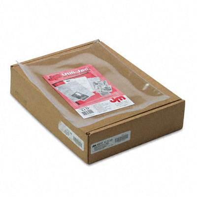 65012 Utili-jacs Heavy-duty Clear Vinyl Envelopes- 9 X 12- 50/box