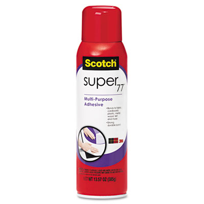 Scotch 77 Super 77 Multipurpose Spray Adhesive- 13.57 Oz- Aerosol