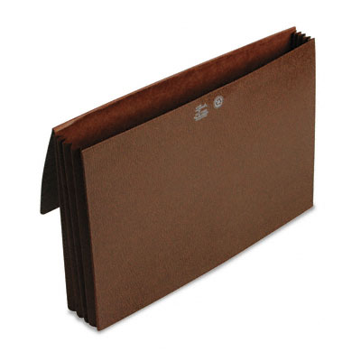 71456 3 in Expansion Wallets w/Tyvek- Legal- Leather-Like Redrope