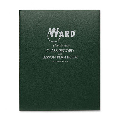 910-18 Combination Record & Plan Book- 9-10 Weeks- 8 Periods/day- 11 X 8-1/2