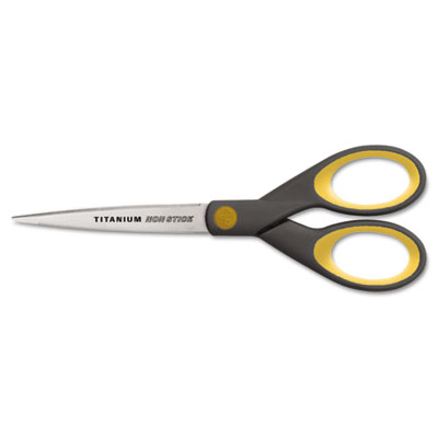 14851 Non-Stick Titanium Bonded Scissors- 7&amp;quot; Length- Straight Handle