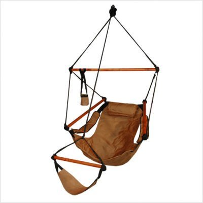 Kingspond 10003-kp Hammaka Hammocks Original Hanging Air Chair In Natural Tan