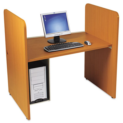 BALT 89891 H Carrel Laminate 43w x 273/4d x 42h Medium Oak