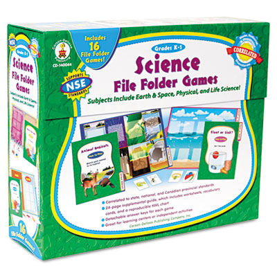 140044 Science File Folder Game- Grades K-1
