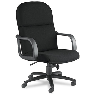 1801ag2113 Big & Tall Executive Swivel/tilt Chair W/loop Arms- Olefin Fabric- Black
