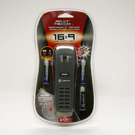 Lumilite 8168 Fast Track 3AAA High Power XRC LED Flashlight With Spot ToFlood Operation Battery Included