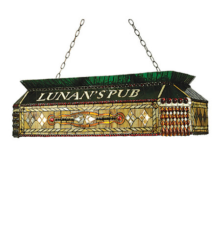 101821 Personalized Lunan's Pub Oblong Pendant