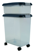 Iris 010IRISMP8MP1NAVY 11.1 x 16.8 x 17.4 Iris Airtight Storage#44; Combo Navy