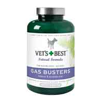 Vet's Best 015vb-0104 Gas Buster For Dogs - 90 Tablets