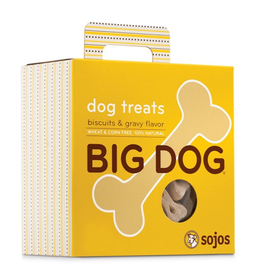 Sojos BG12 Big Dog Treats Biscuits  Gravy