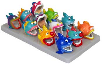 Blue Ribbon Pet Products ABLEE322DPL Resin Ornament  Mini Fun Fish Cave Disp Ass