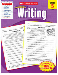 Scholastic 978-0-545-20075-2 Scholastic Success With Writing - Grade 5