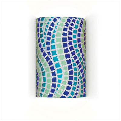 M20302-mu Channels Wall Sconce Multicolor - Multicolor - Mosaic Collection