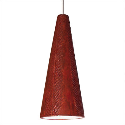 Lvmp04-rr Fossil Mini Pendant Red Rock - Red Rock - Studio Collection