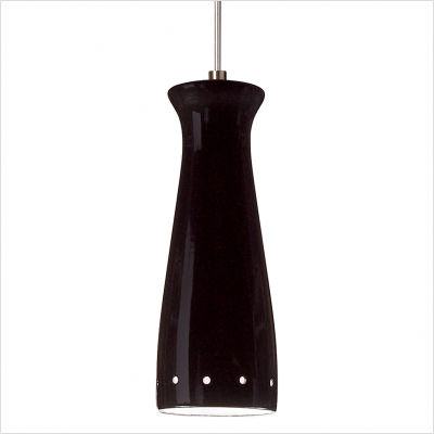 Lvmp07-bg Pilsner Mini Pendant Black Gloss - Black Gloss - Studio Collection