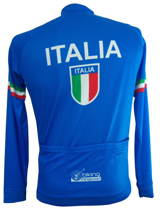Biking things italiajerSls Italia Bike Jersey Italy Cycling Shirt Long Sleeves