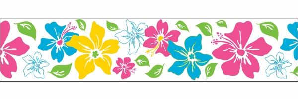 WallPops WPS90256 Island Fusion Pink Stripe Pack of 2