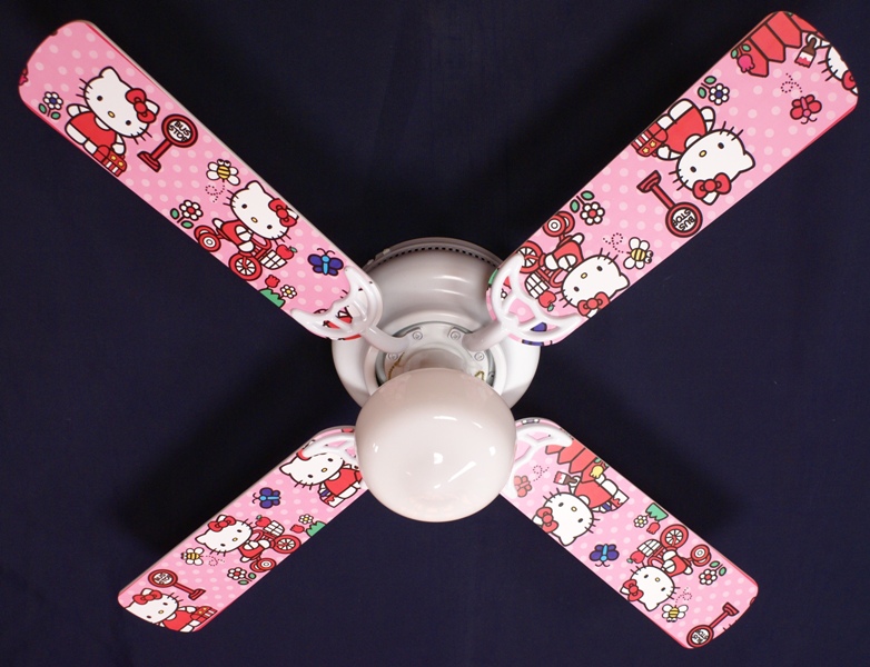 Ceiling Fan Designers 42FANKIDSHKSDK Hello Kitty Sweet Dreams Ceiling Fan 42 in.