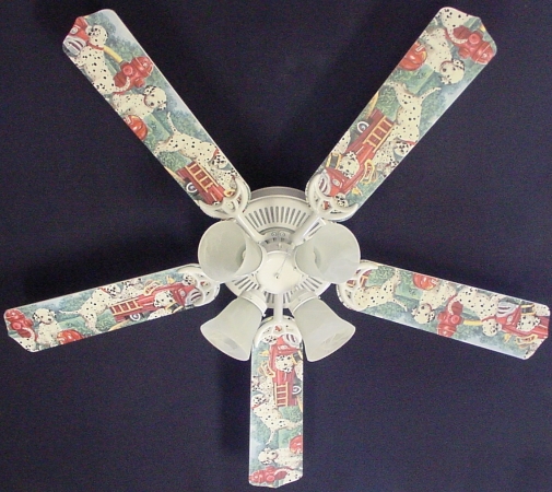 Ceiling Fan Designers Dalmatians Fire Truck no.1 Ceiling Fan 52 in.