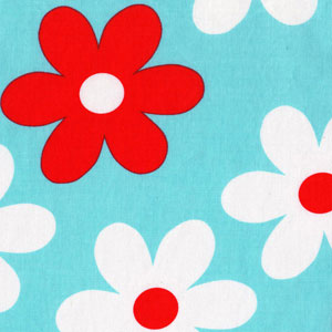Crafty Baby S101 Ultimate Art Smock  Aqua Floral