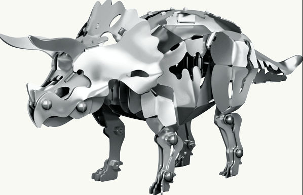 Elenco Owi373 Owi Triceratops Aluminum Kit