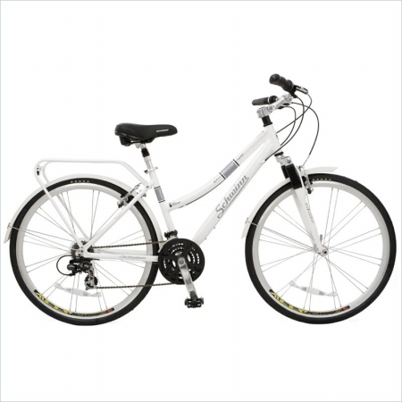 S5397 700c Womens Discover Bicycle-bike - White