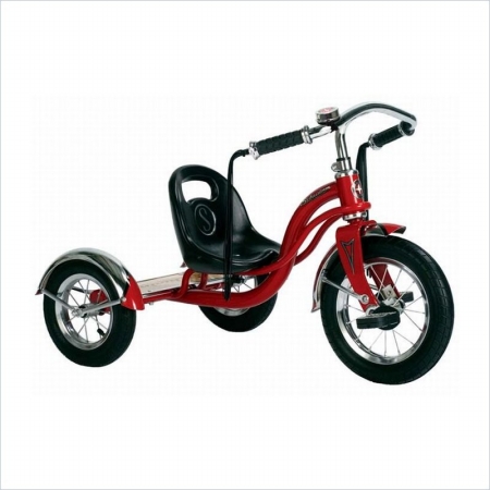Schwinn S6760 12 in. Rear Unisex Roadster Tricycle Red