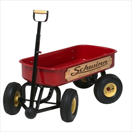 Schwinn S6222 4 x 4 Unisex Wagon Quad Steer Red